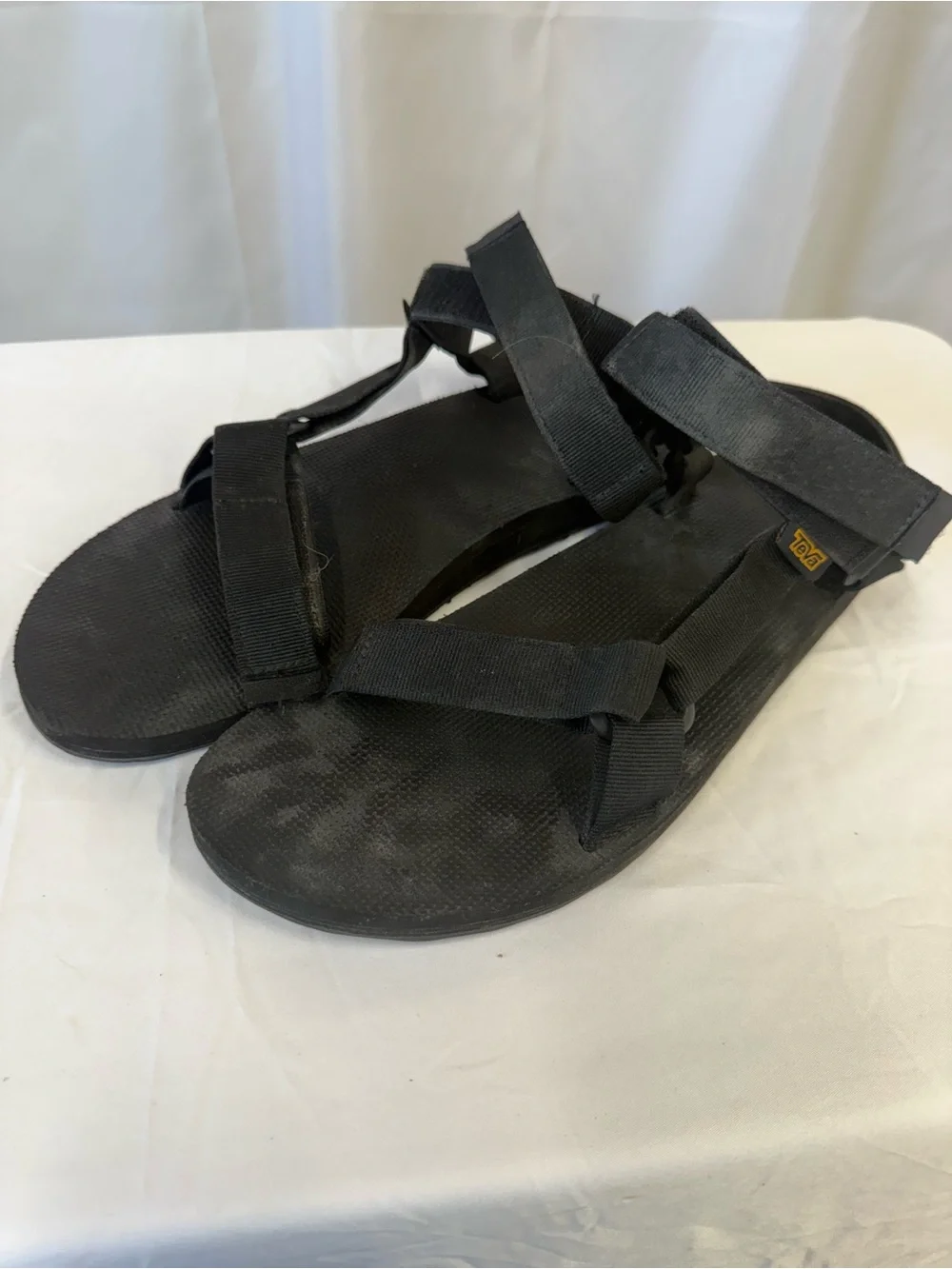Teva Men’s Original Universal Velcro 12 Sandals Black
